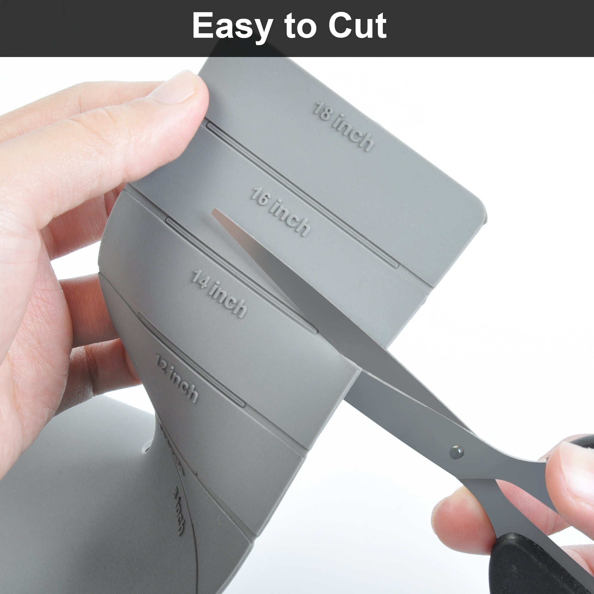 Pot and Pan Protectors for Stacking – 3 Pack Silicone Cookware Separators, Anti-Slip Dividers for Pots, Pans & Dishes, Foldable Scratch-Proof Kitchen Pads